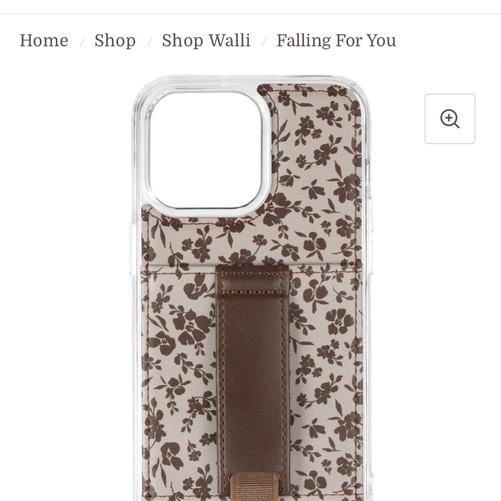 *Brand New* Walli Fall Floral IPhone15 Case
